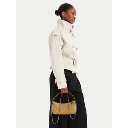 Tory Burch Дамска чанта Fleming Suede Pochette 185797