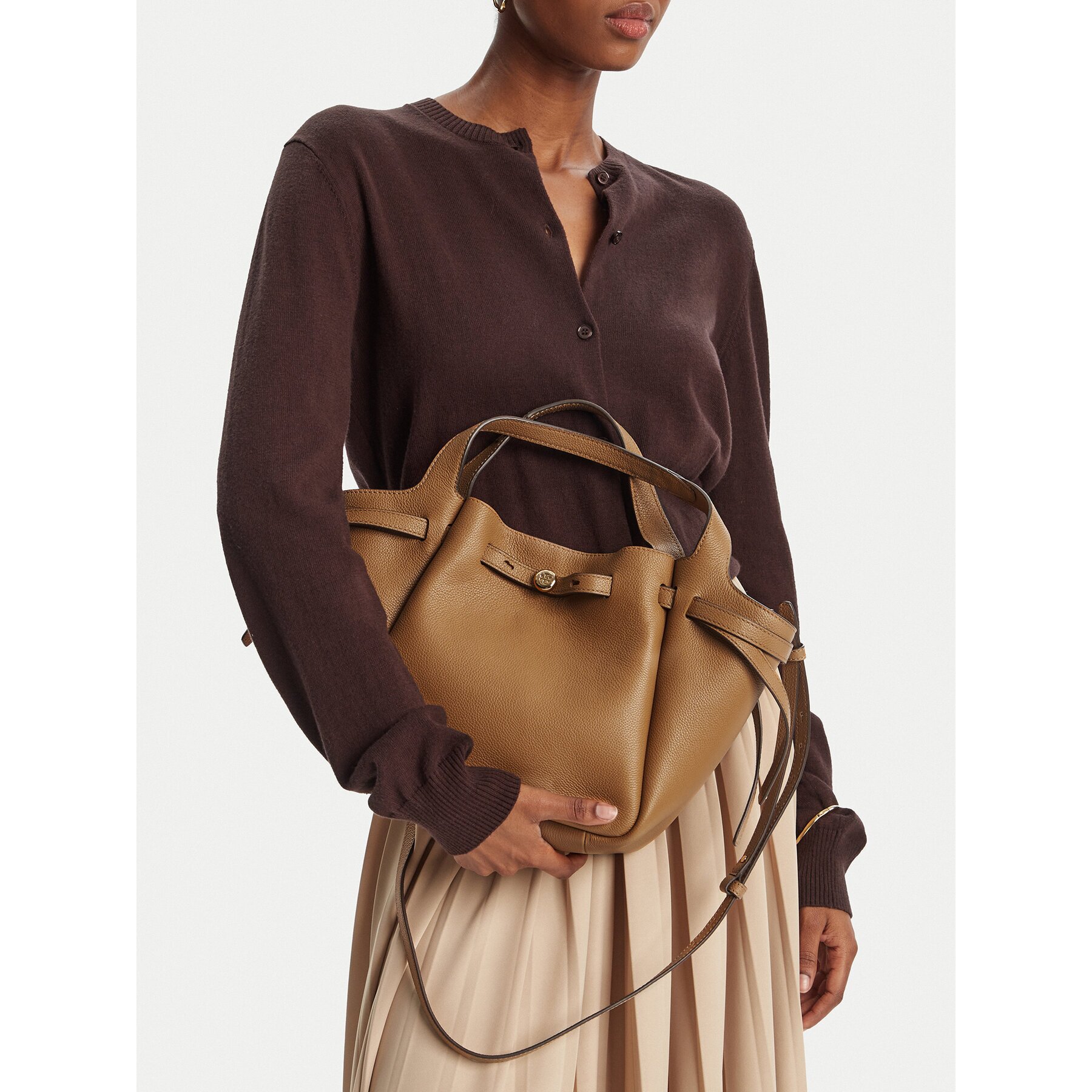 Tory Burch Дамска чанта Romy Satchel 164866