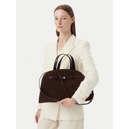 Tory Burch Дамска чанта Romy Suede Bauletto 183363