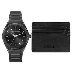 Trussardi Сет часовник и калъф за карти R2453156007