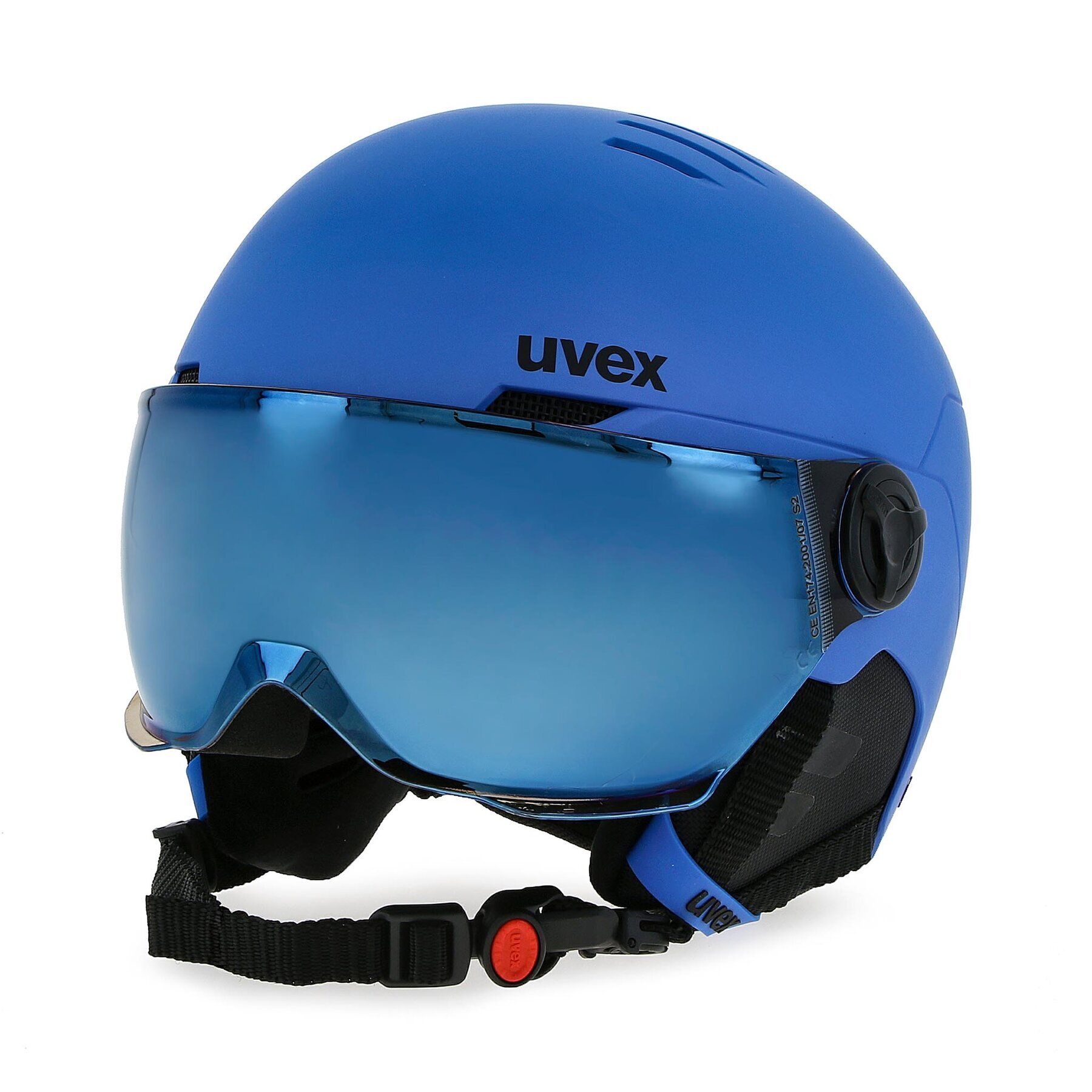 Uvex Скиорска каска Rocket Jr Visor 56/6/263/20