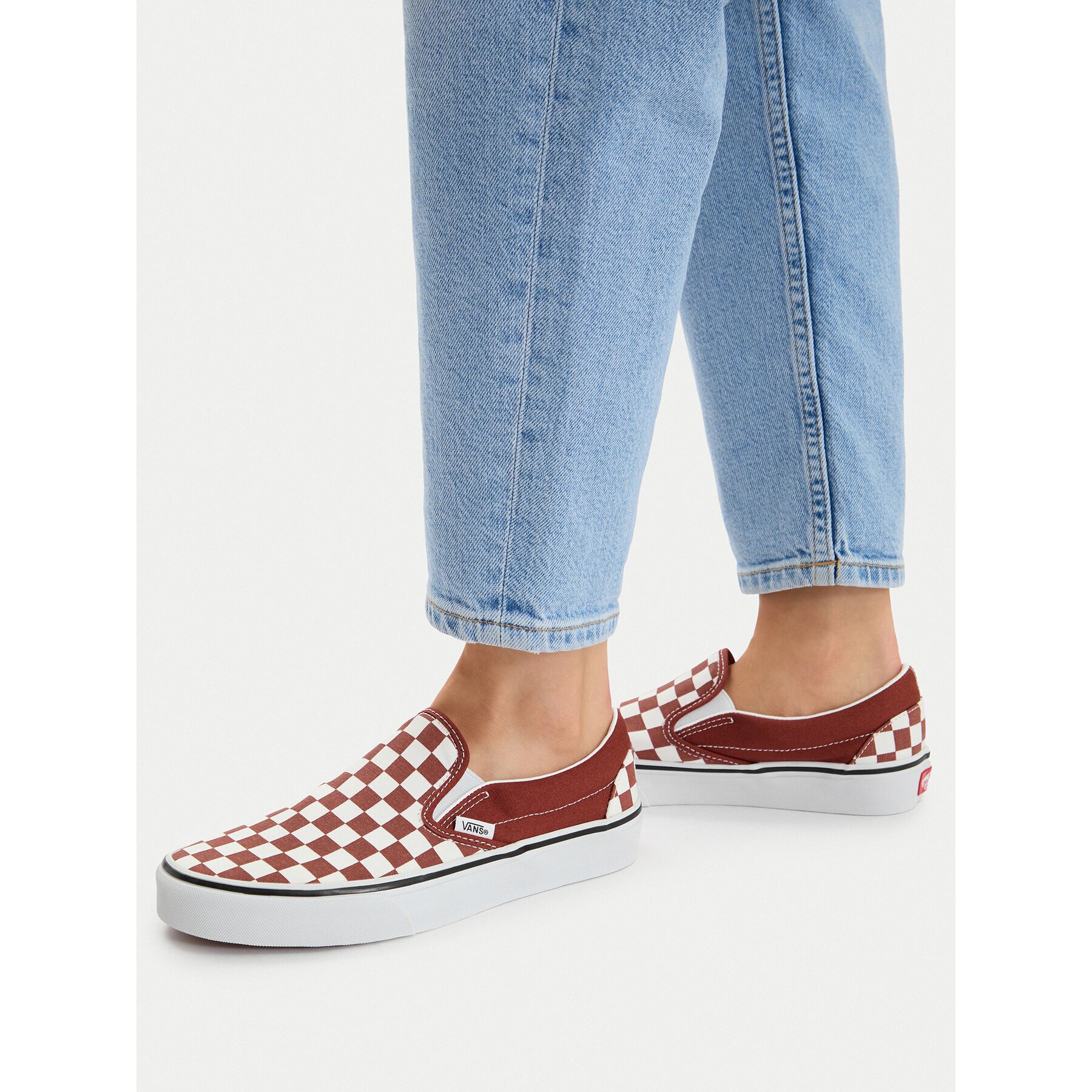 Vans Гуменки Classic Slip-On VN000DAHFSB1 Бордо
