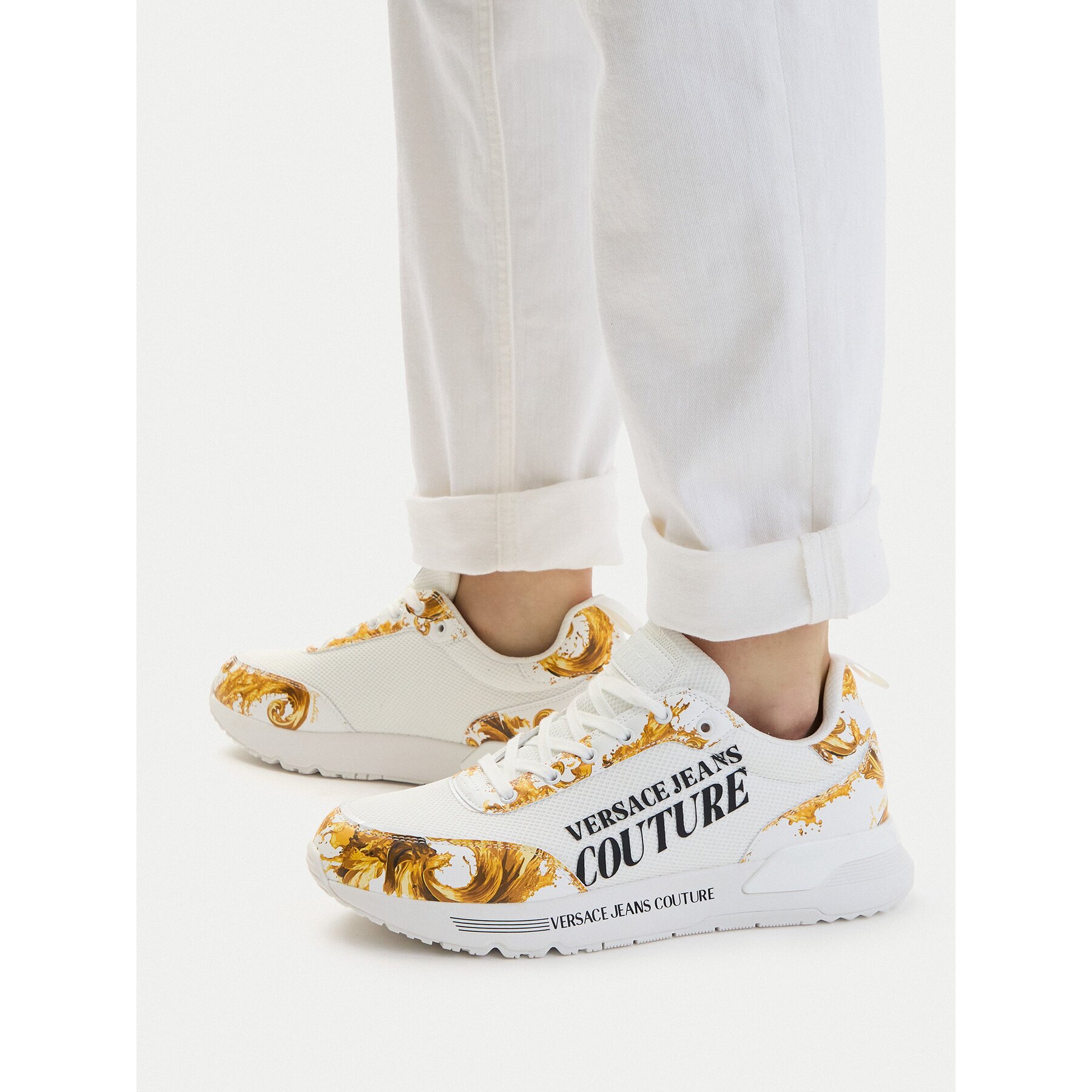 Versace Jeans Couture Сникърси 80YA3SA5 ZSE14