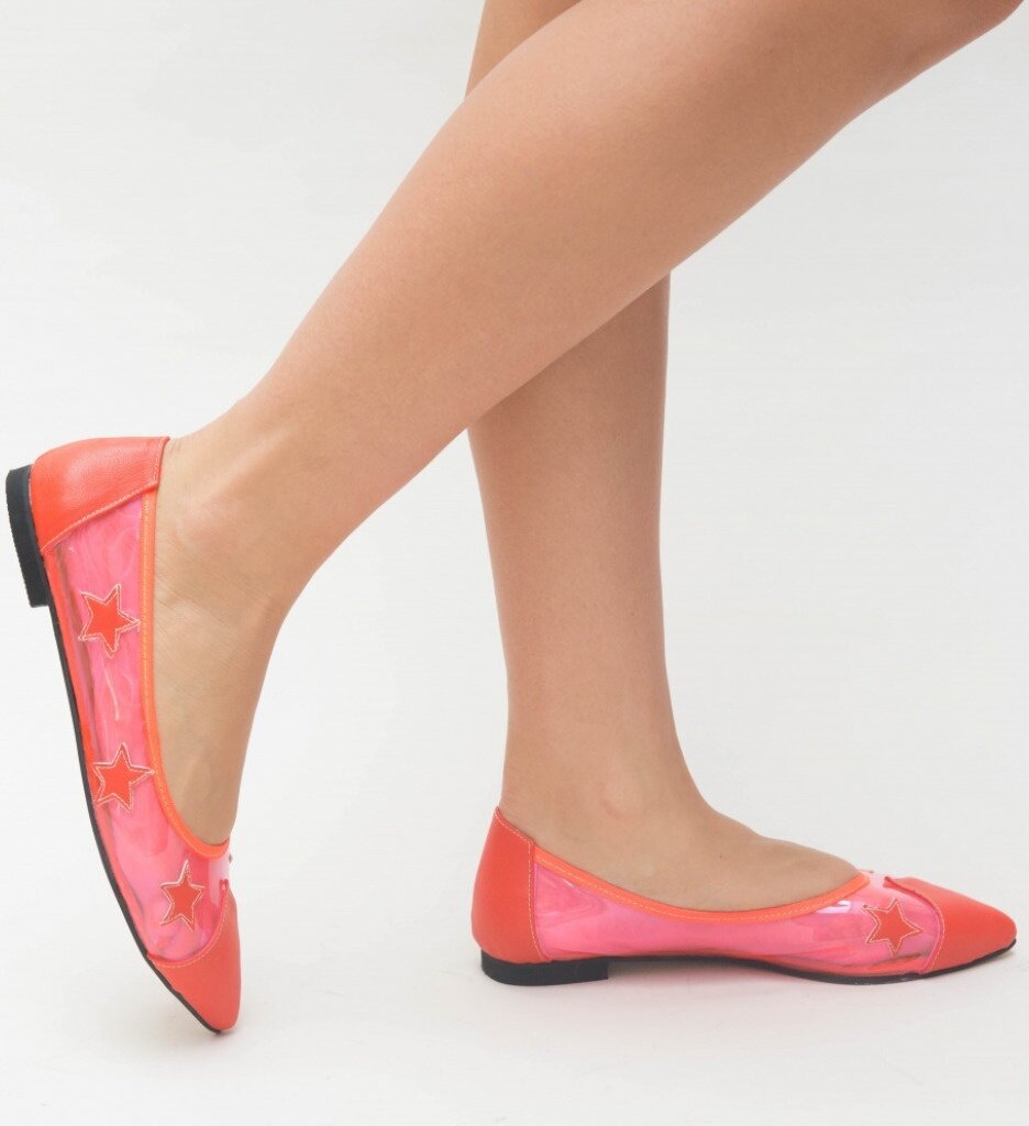 Exist Shoes Балерини Star Розов