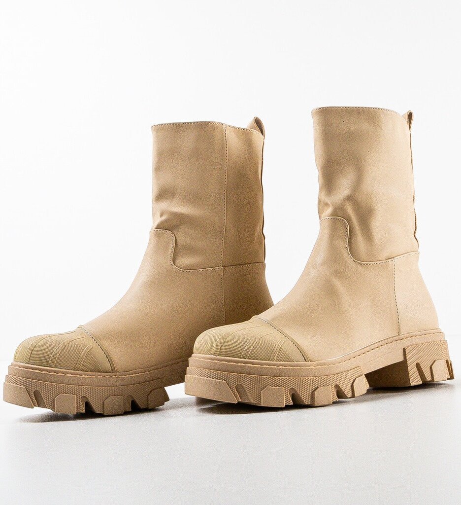 Exist Shoes Боти Genox Бежов