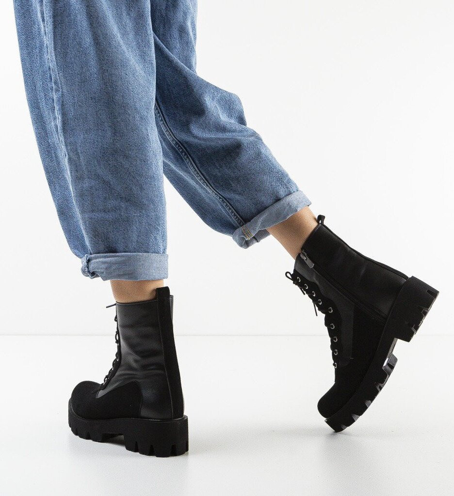 Exist Shoes Боти Yamaz Черни
