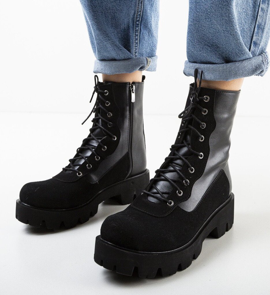 Exist Shoes Боти Yamaz Черни