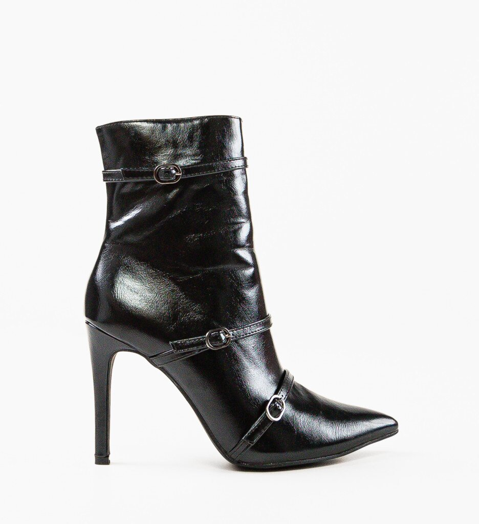 Exist Shoes Ботини Anexat Черни