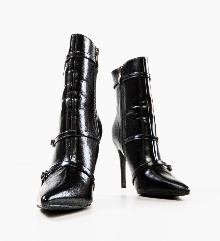 Exist Shoes Ботини Anexat Черни