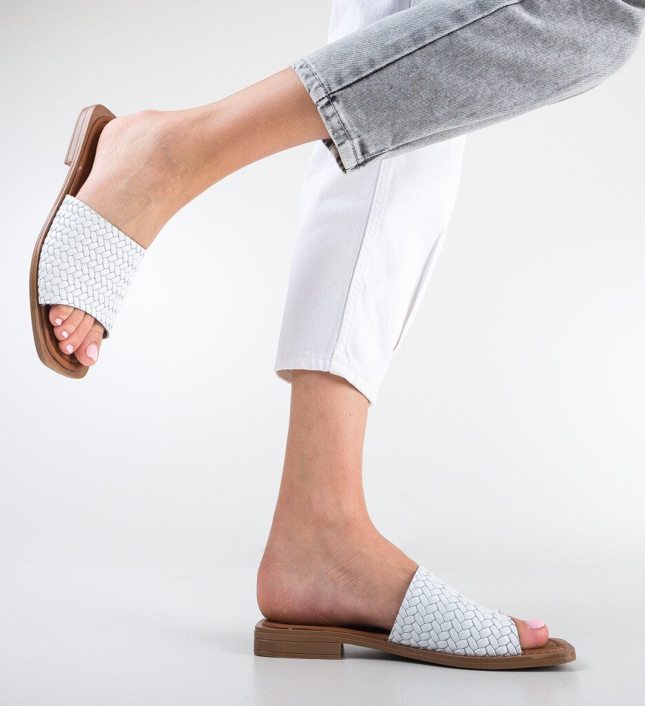 Exist Shoes Чехли Teset Бели
