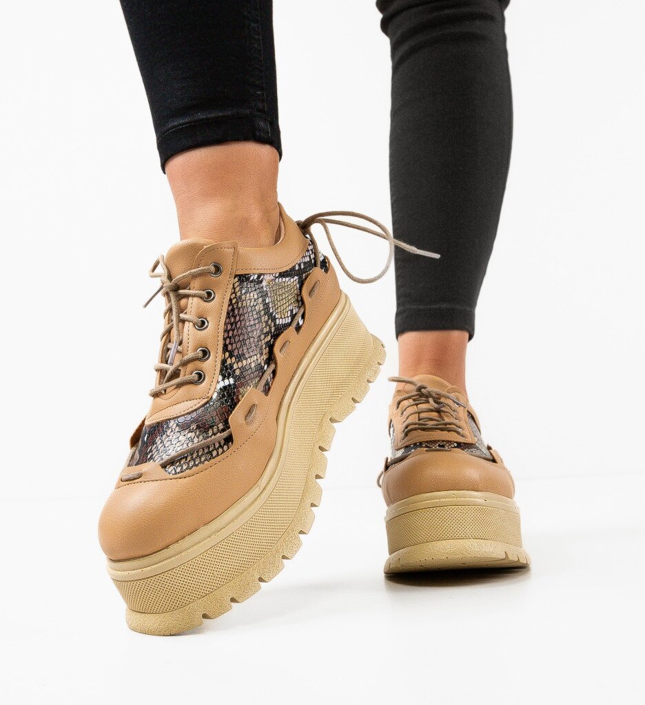 Exist Shoes Ежедневни Danrta 2 Бежов