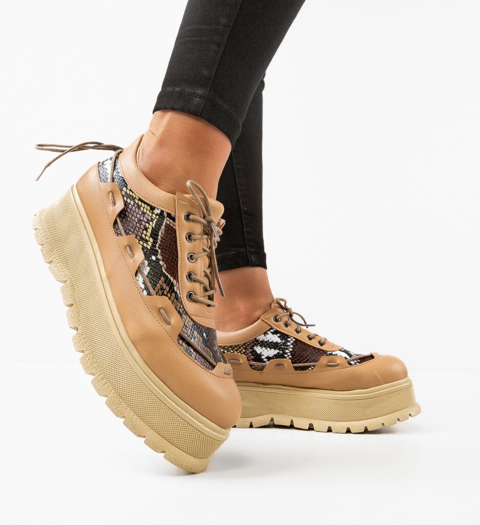 Exist Shoes Ежедневни Danrta 2 Бежов