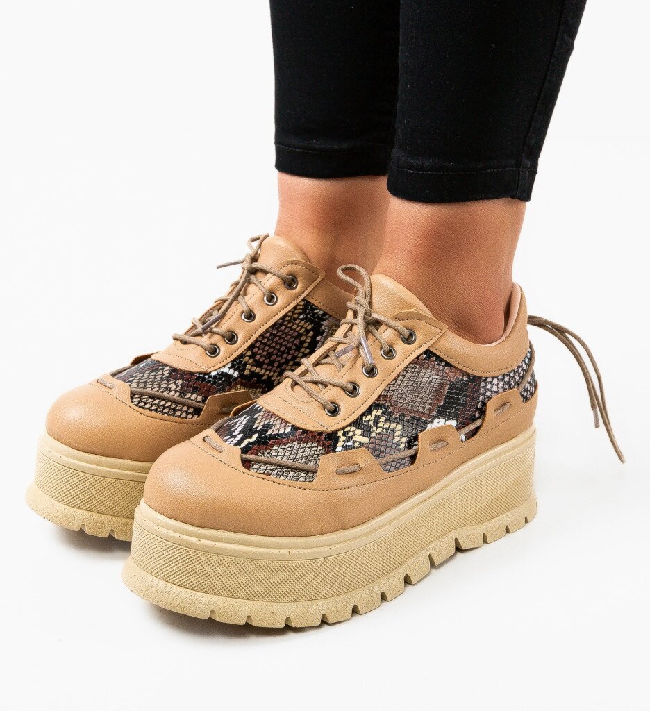 Exist Shoes Ежедневни Danrta 2 Бежов