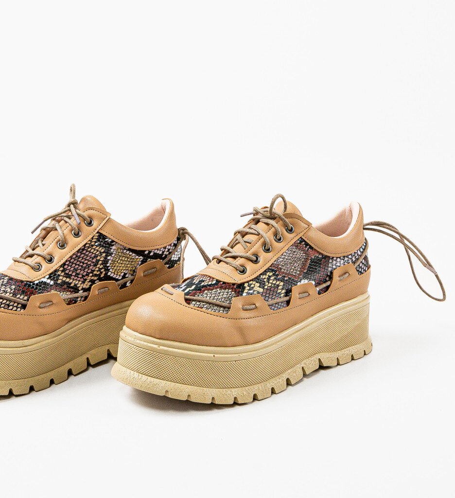 Exist Shoes Ежедневни Danrta 2 Бежов