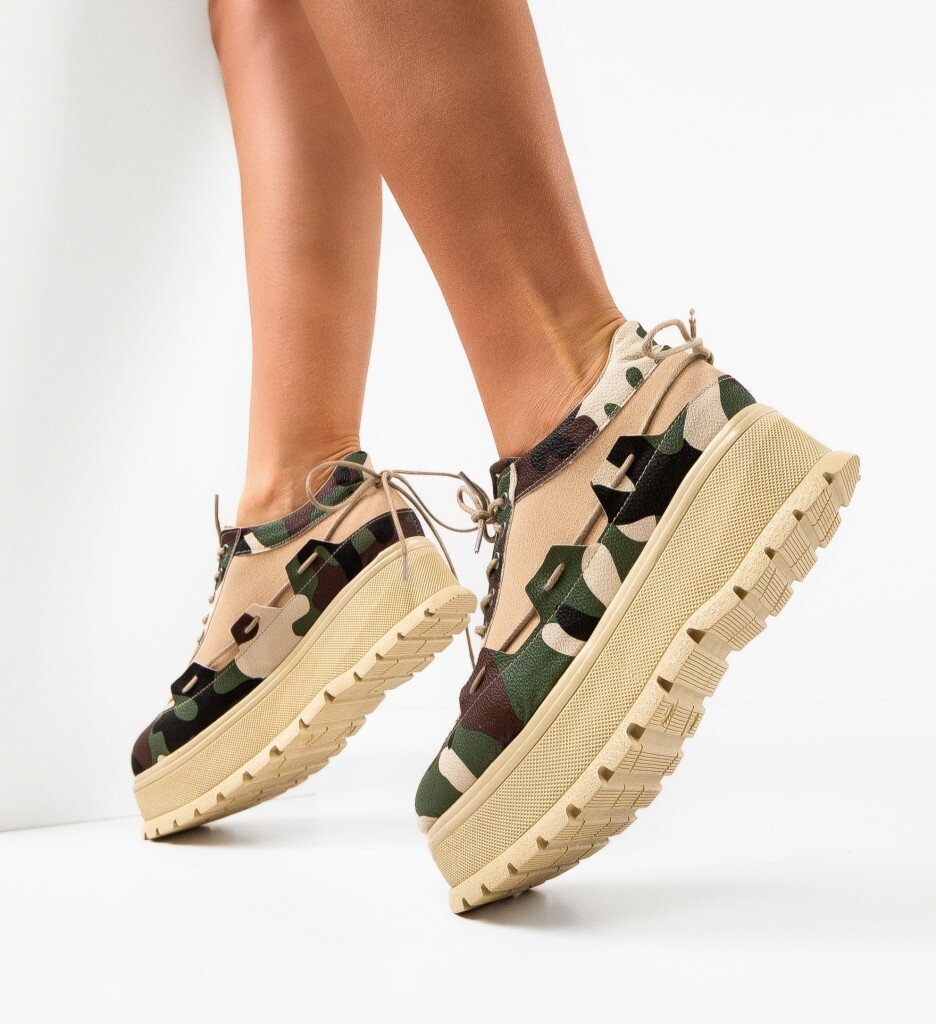 Exist Shoes Ежедневни Danrta Бежов