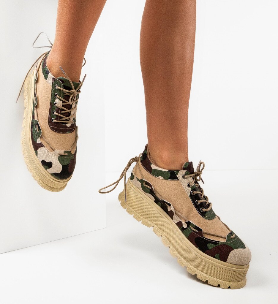 Exist Shoes Ежедневни Danrta Бежов