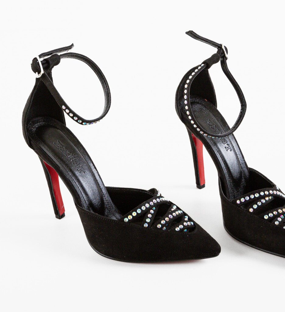 Exist Shoes Обувки Alchonya Черни