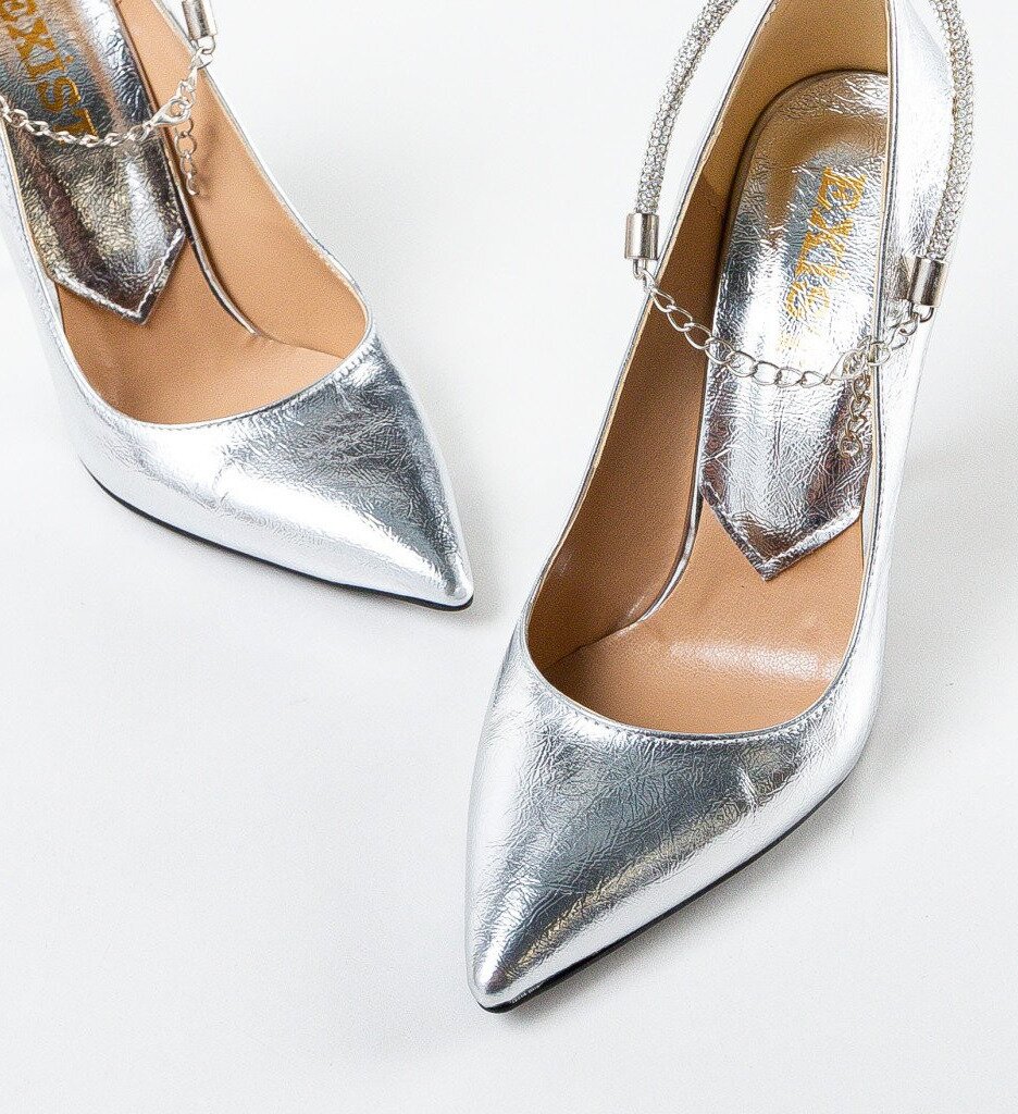 Exist Shoes Обувки Alesya Сребърни