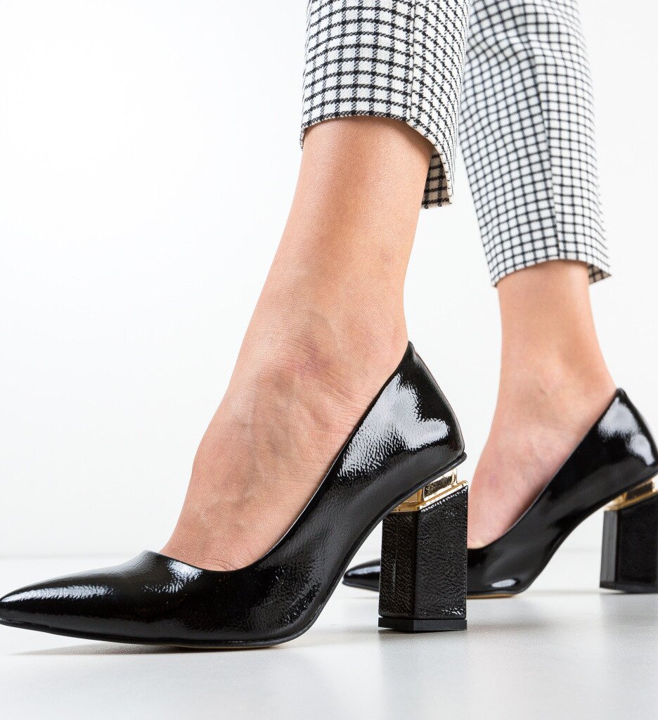 Exist Shoes Обувки Burjoa Черни