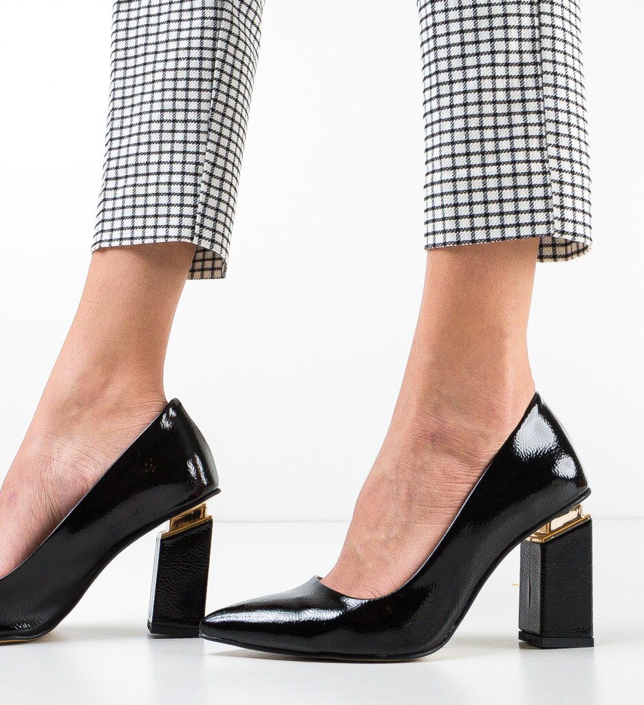 Exist Shoes Обувки Burjoa Черни