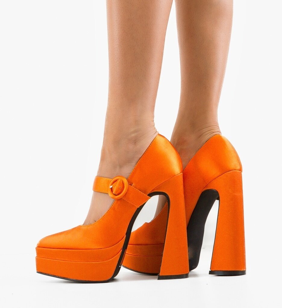 Exist Shoes Обувки Fobol Оранжеви
