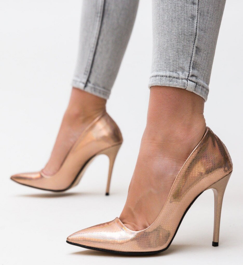 Exist Shoes Обувки Sinclair Златни
