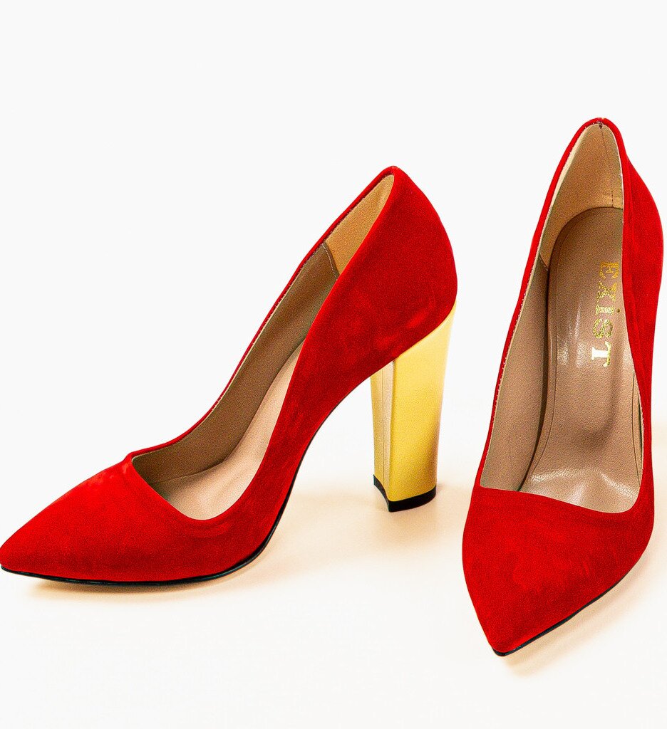 Exist Shoes Обувки Sorca Червени
