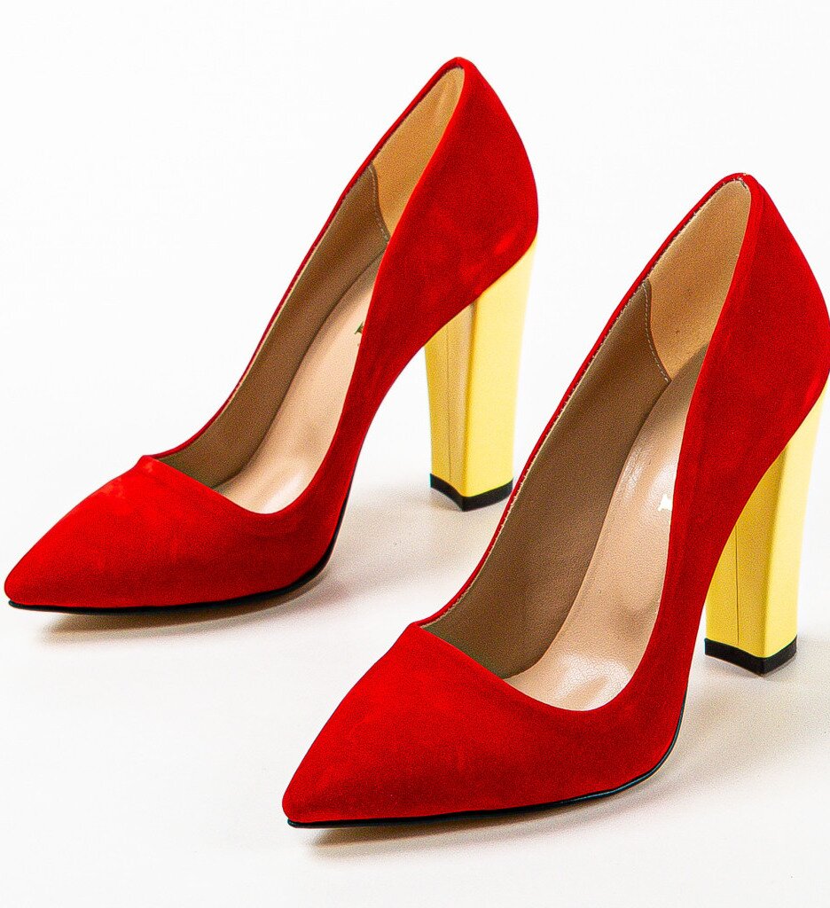 Exist Shoes Обувки Sorca Червени