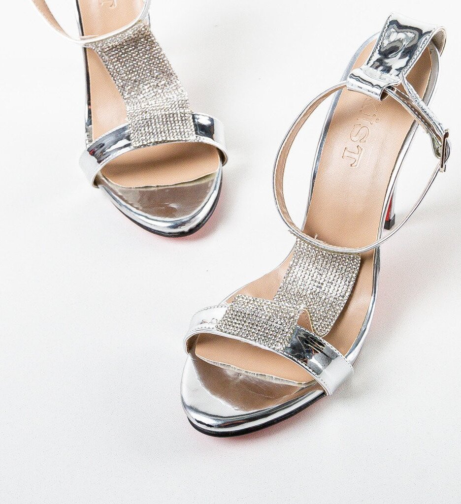 Exist Shoes Сандали на ток Armon Сребърни