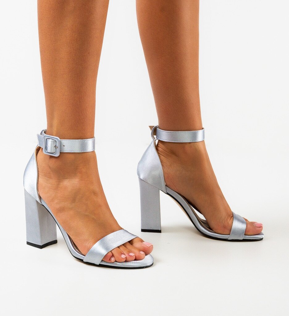 Exist Shoes Сандали на ток Banty Сив