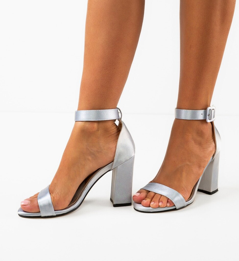 Exist Shoes Сандали на ток Banty Сив