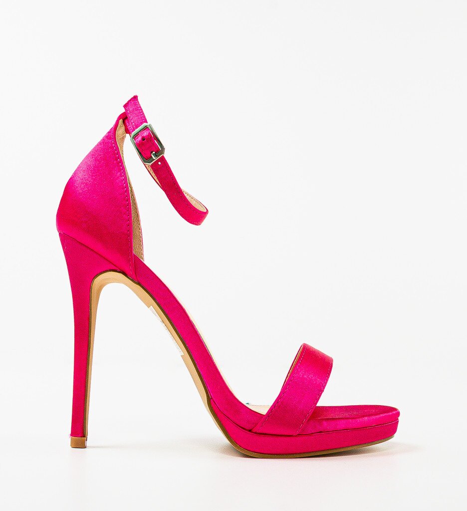 Exist Shoes Сандали на ток Cassandre Фуксия