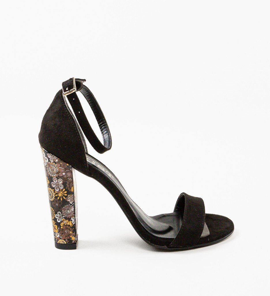 Exist Shoes Сандали на ток Florys 2 Черни
