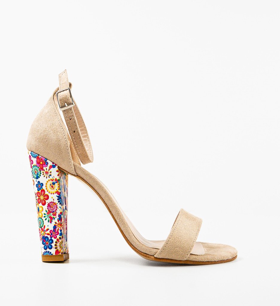 Exist Shoes Сандали на ток Florys Бежов
