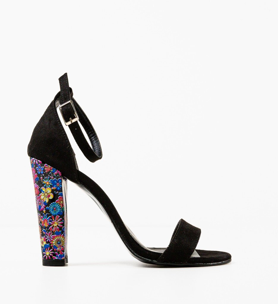 Exist Shoes Сандали на ток Florys Черни