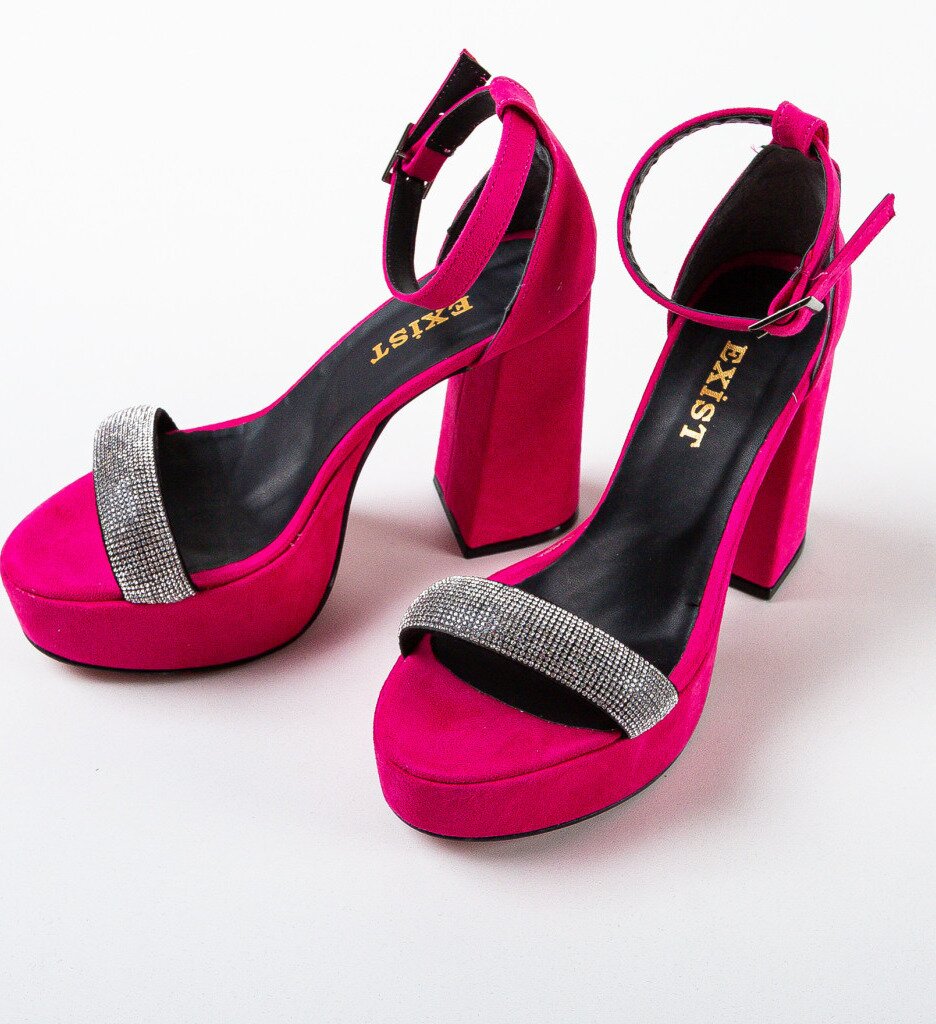 Exist Shoes Сандали на ток Gabama Фуксия