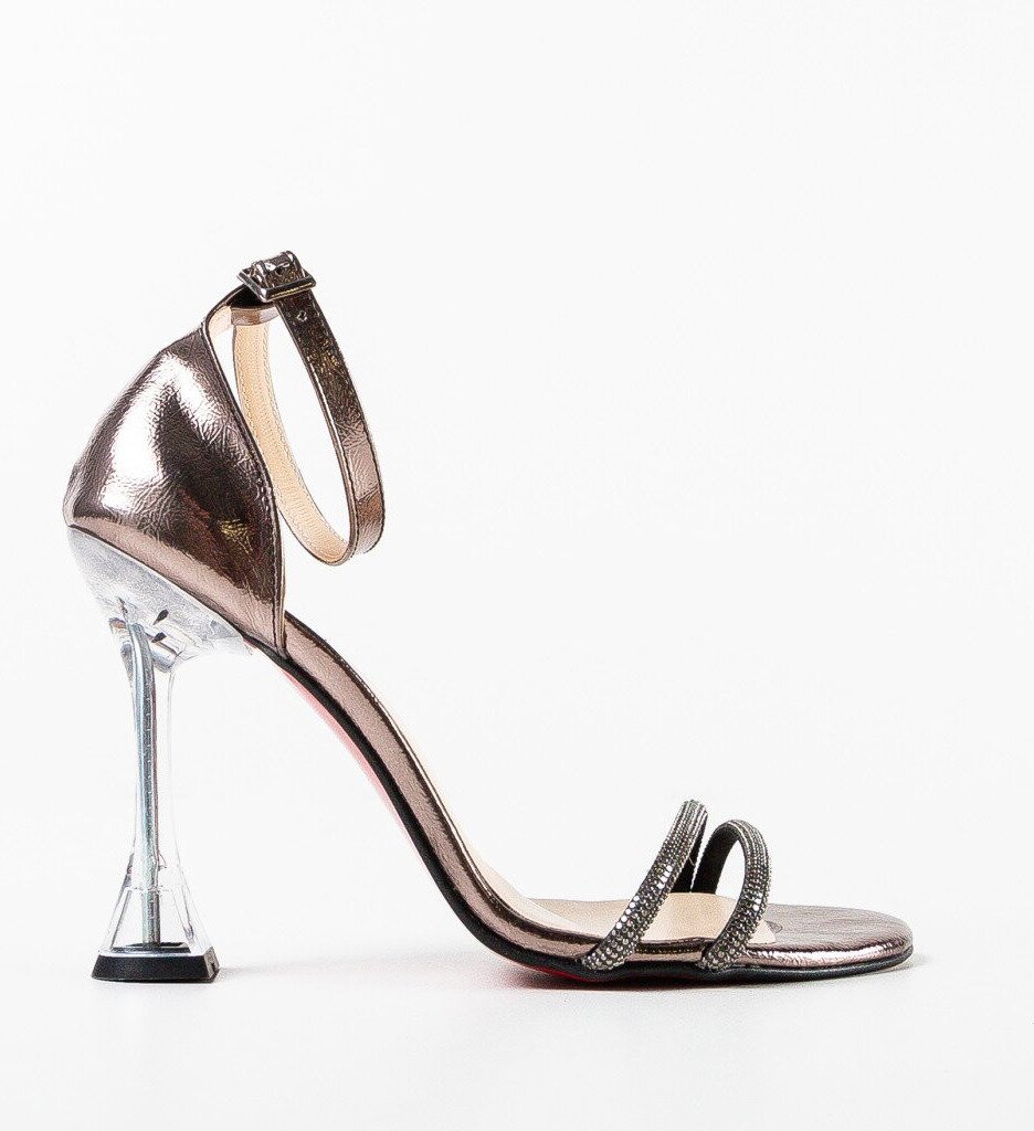 Exist Shoes Сандали на ток Ilena Сив