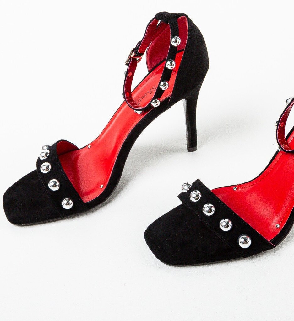 Exist Shoes Сандали на ток Jona Черни
