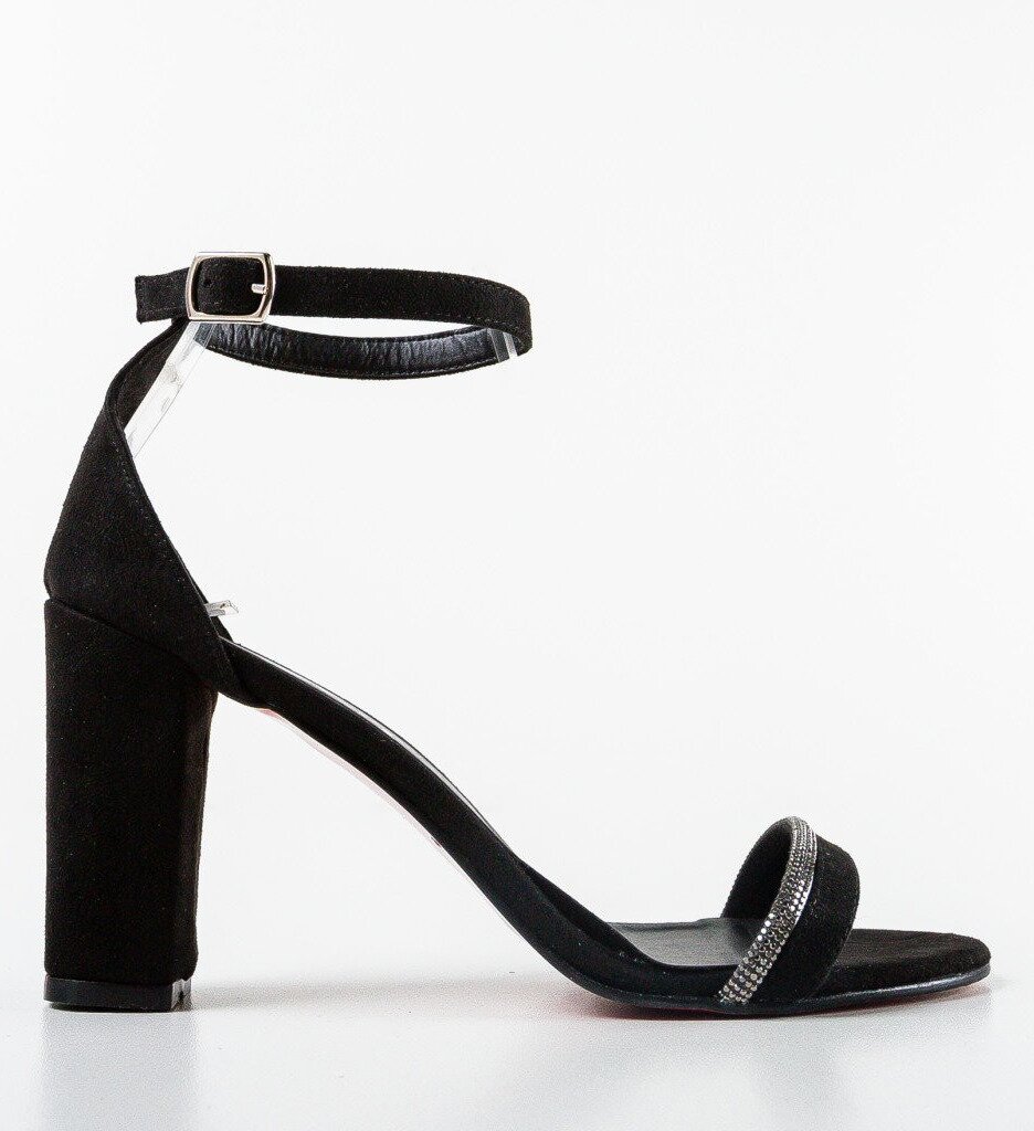 Exist Shoes Сандали на ток Juna Черни