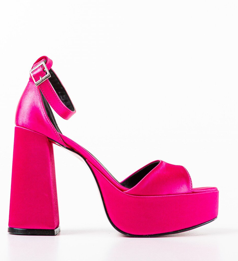 Exist Shoes Сандали на ток Katina Фуксия