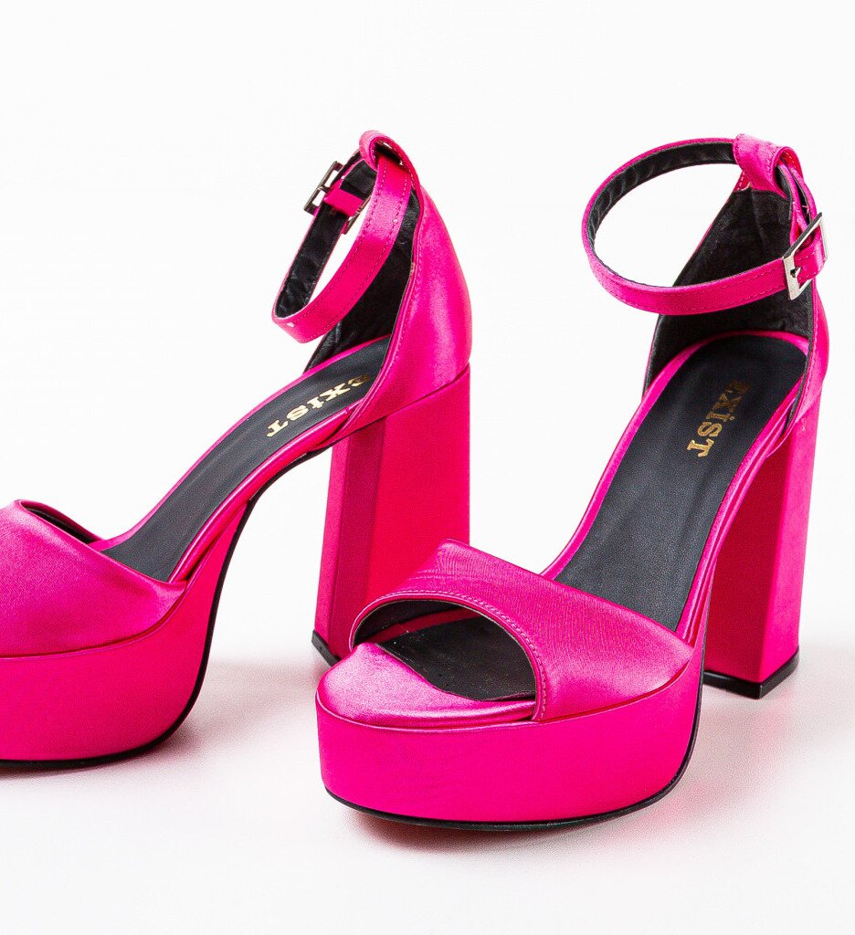 Exist Shoes Сандали на ток Katina Фуксия