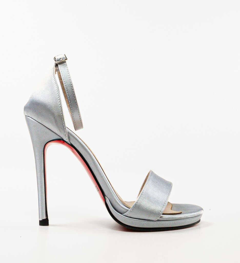 Exist Shoes Сандали на ток Klanvezin Сив