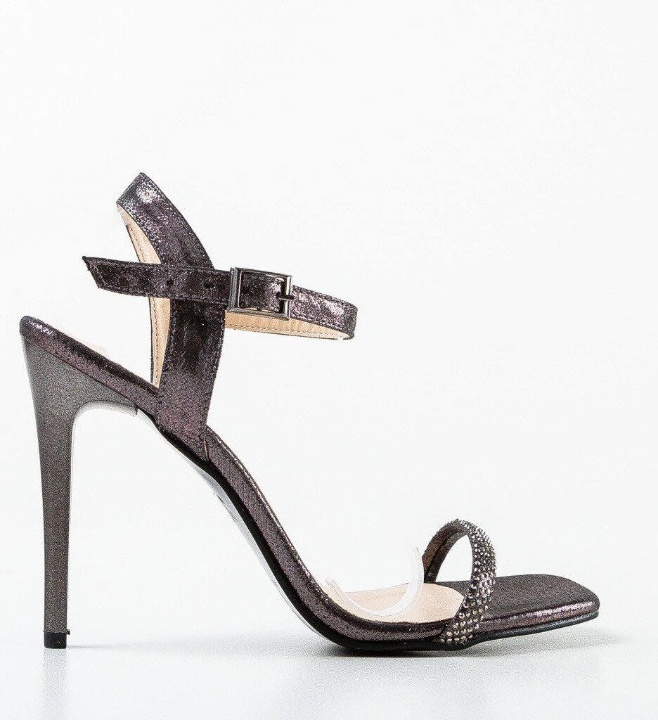 Exist Shoes Сандали на ток Kondica Сив