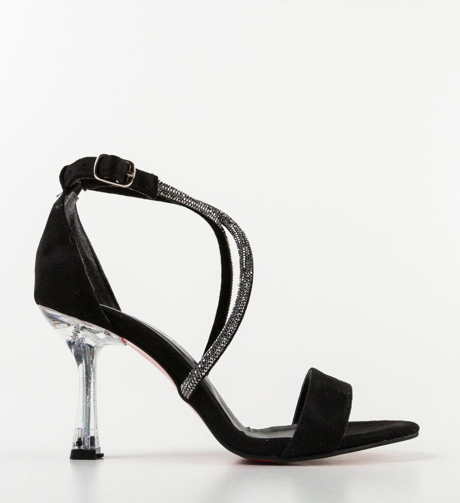 Exist Shoes Сандали на ток Leon Черни