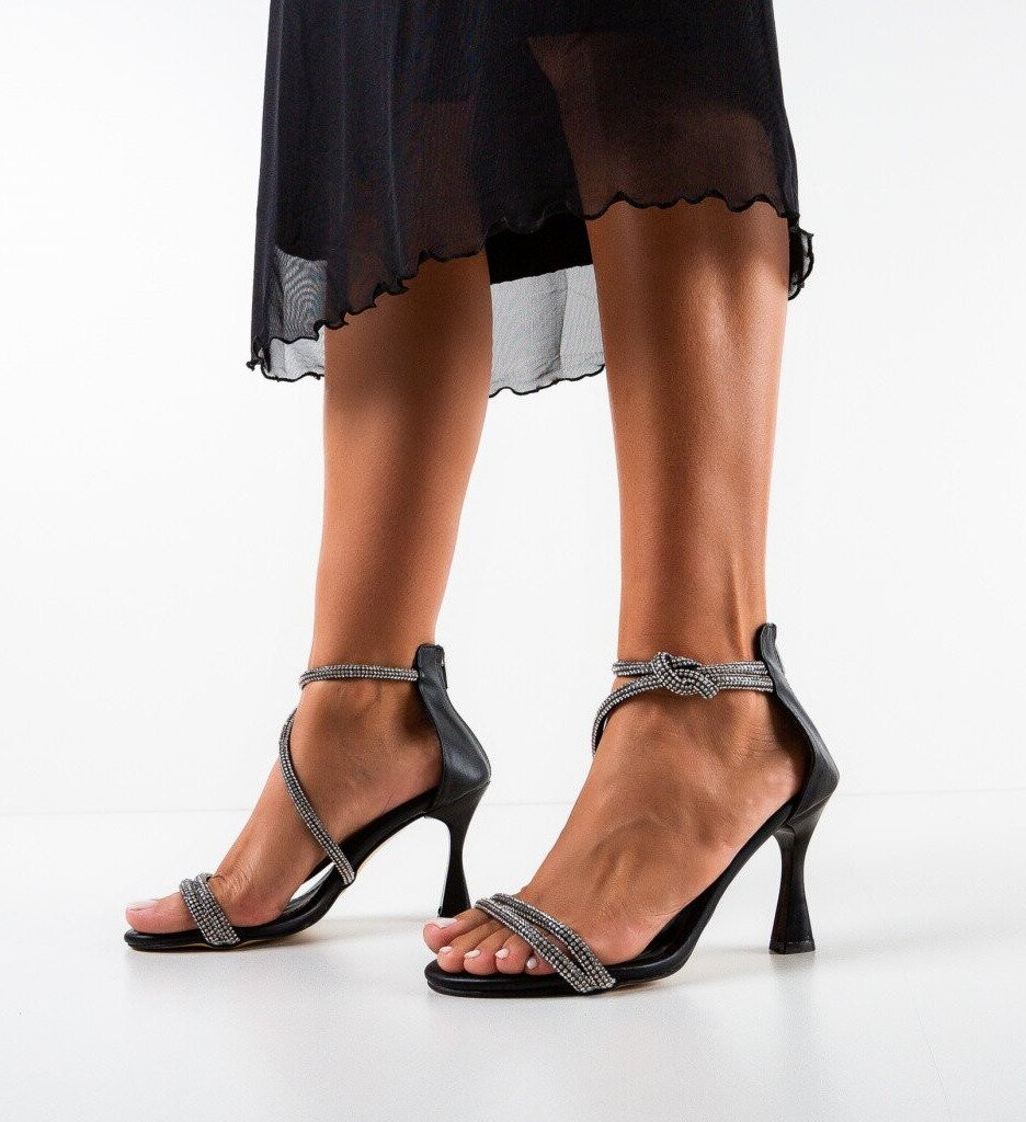 Exist Shoes Сандали на ток Luisa Черни