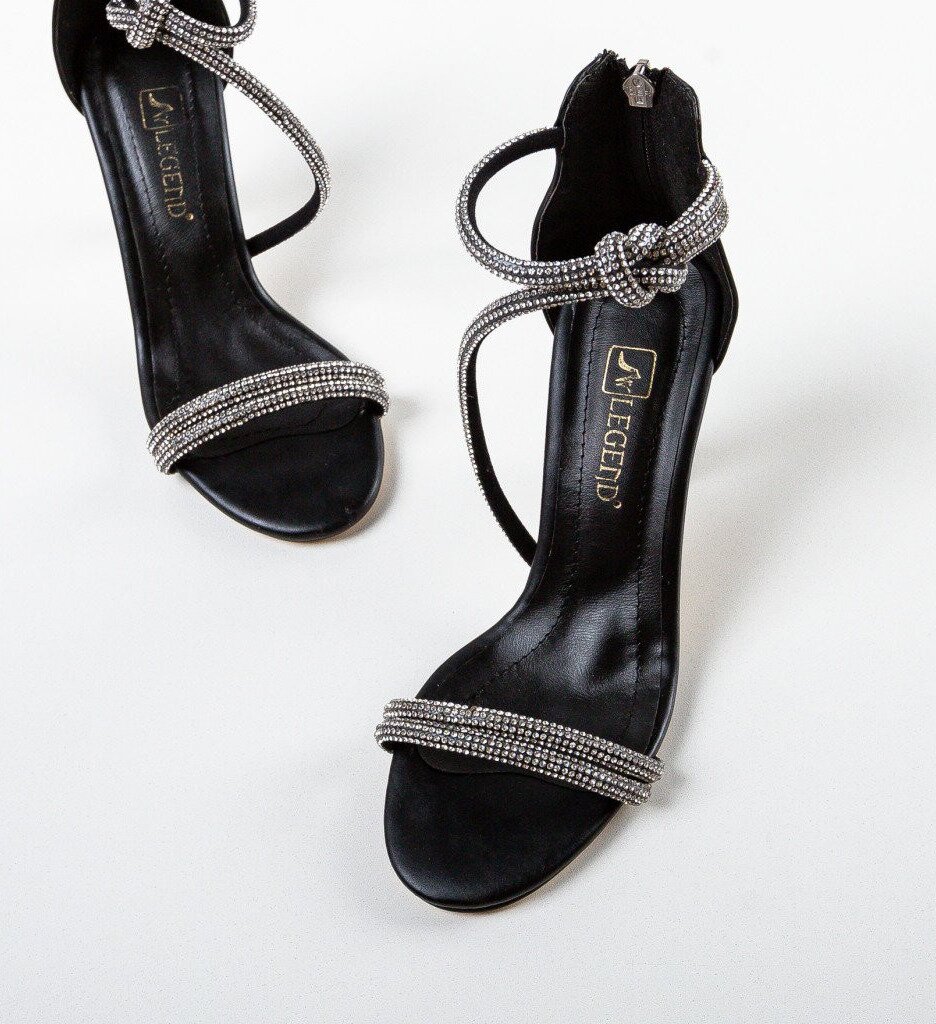 Exist Shoes Сандали на ток Luisa Черни