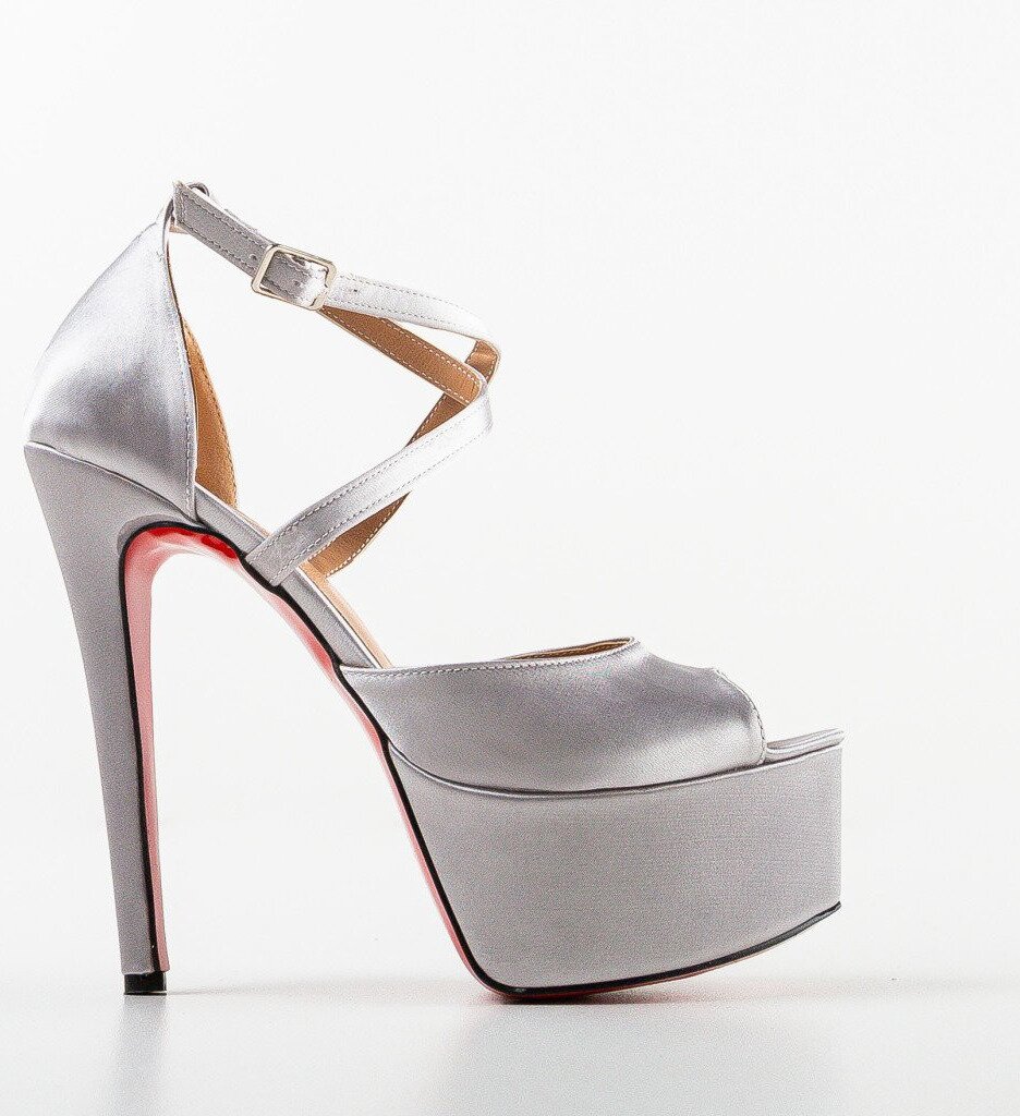 Exist Shoes Сандали на ток Opega Сив