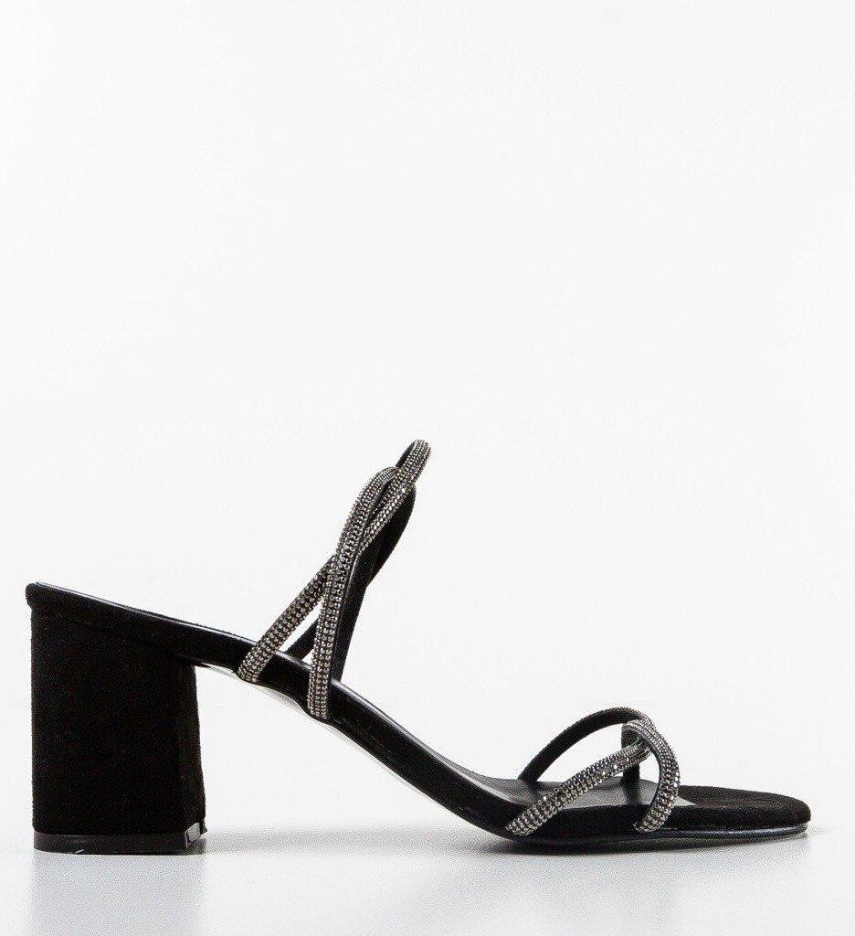 Exist Shoes Сандали на ток Pehas Черни
