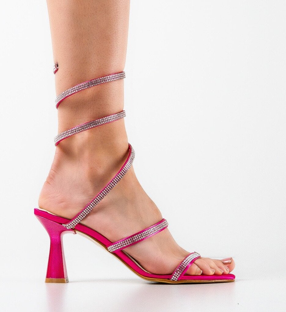 Exist Shoes Сандали на ток Tulmyka Фуксия