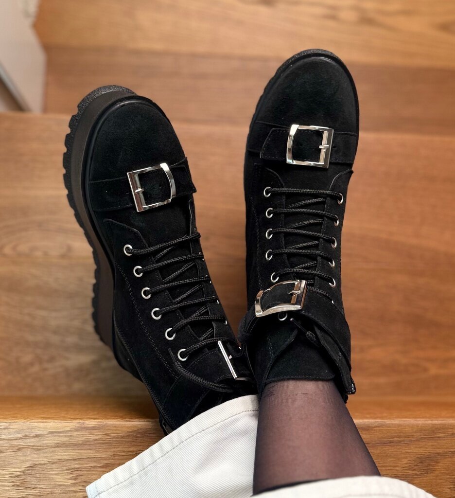 Wow Shoes Боти Anton 3 Черни